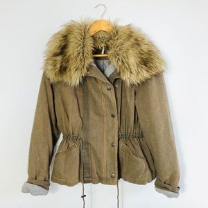 Free People Secure the Perimeter Army Jacket